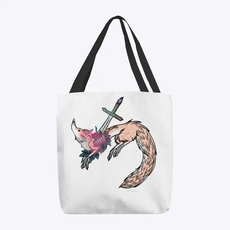 “Sword Fox” Tote Bag