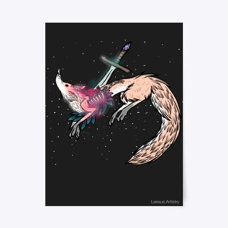 “Sword Fox” Print