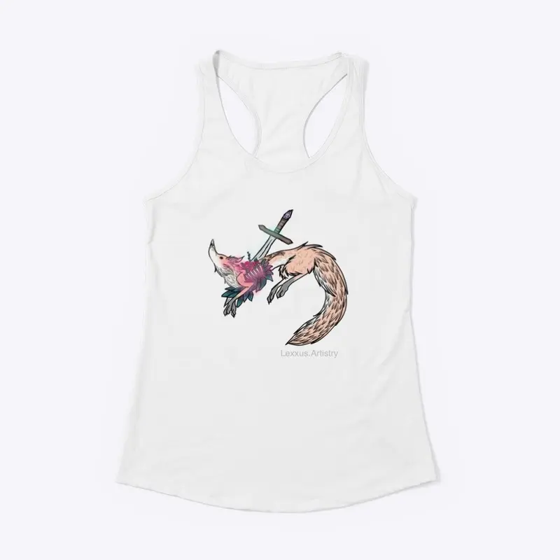 “Sword Fox” women’s tank