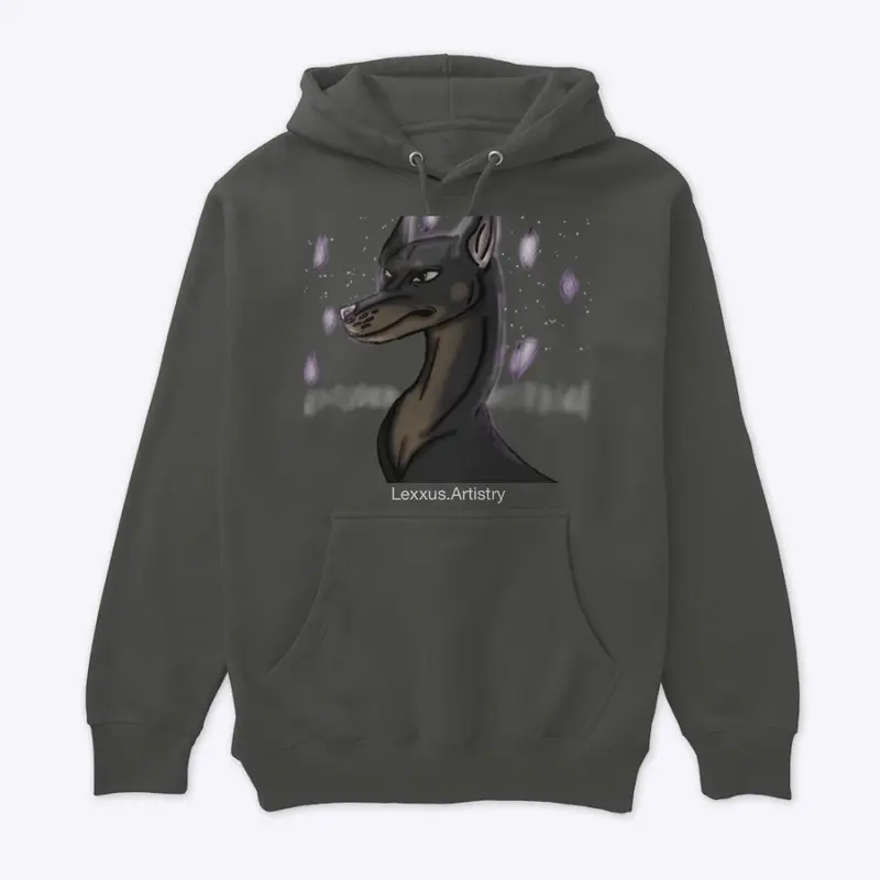 Unisex “Amethyst Dobie “ Hoodie