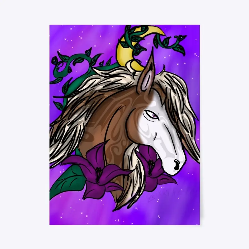 “Tribal Horse” Print